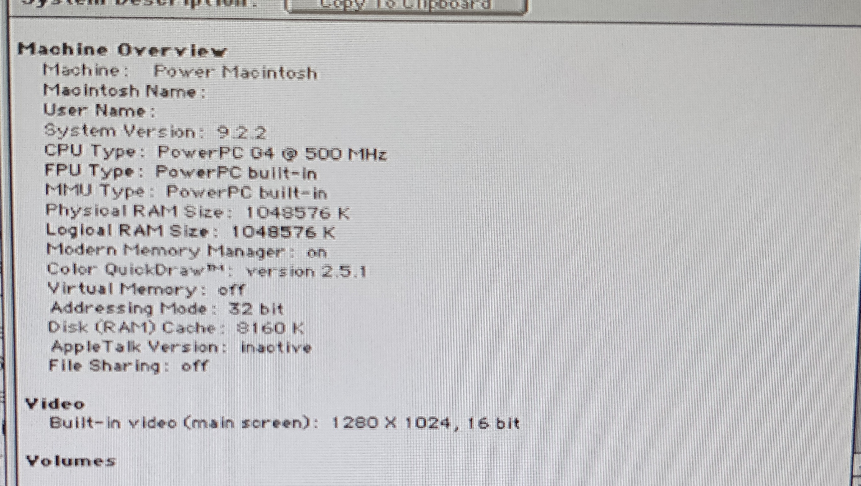 Mac Server G4 500 (AGP) *