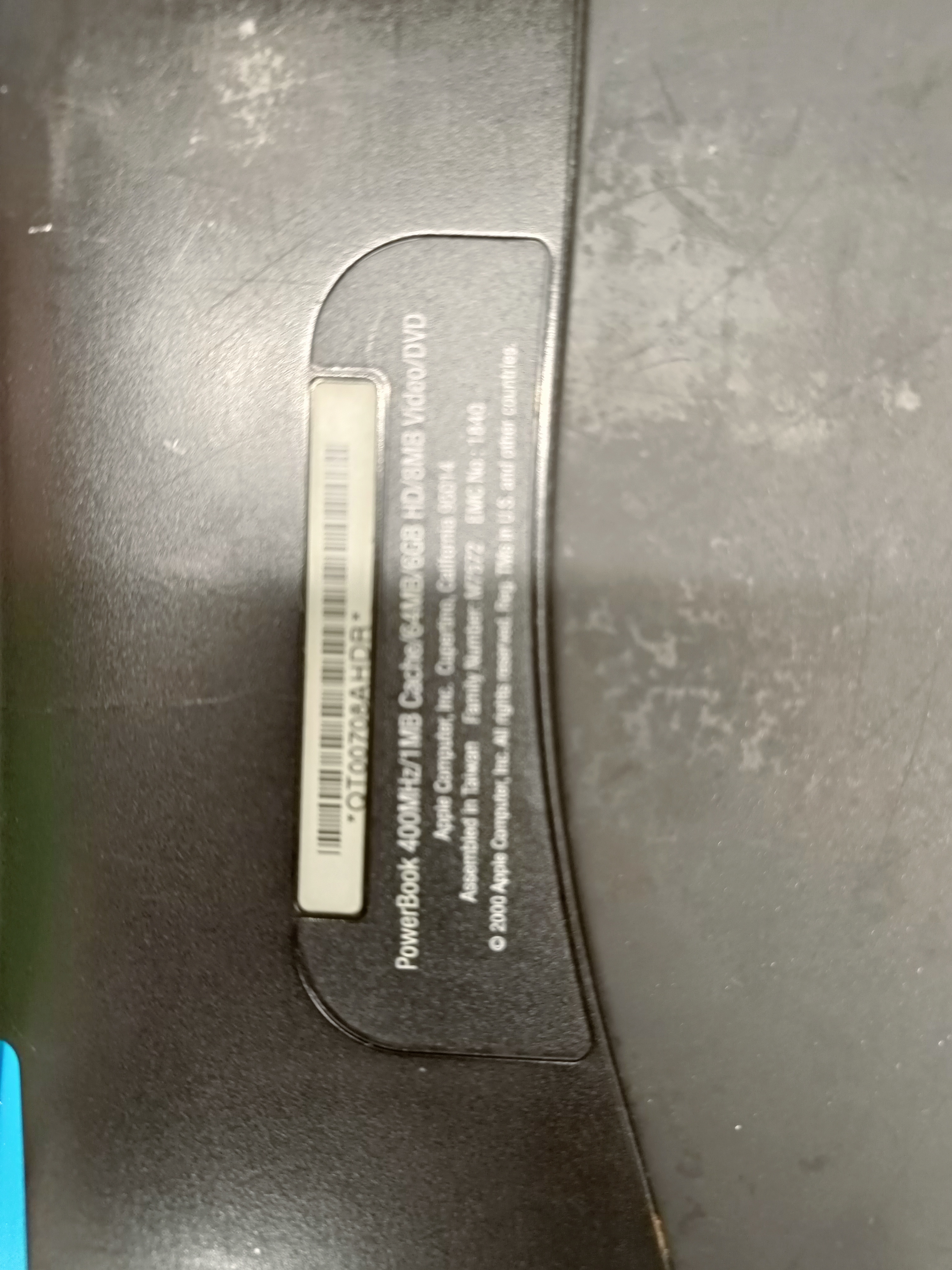 PowerBook G3 400MHz Pismo