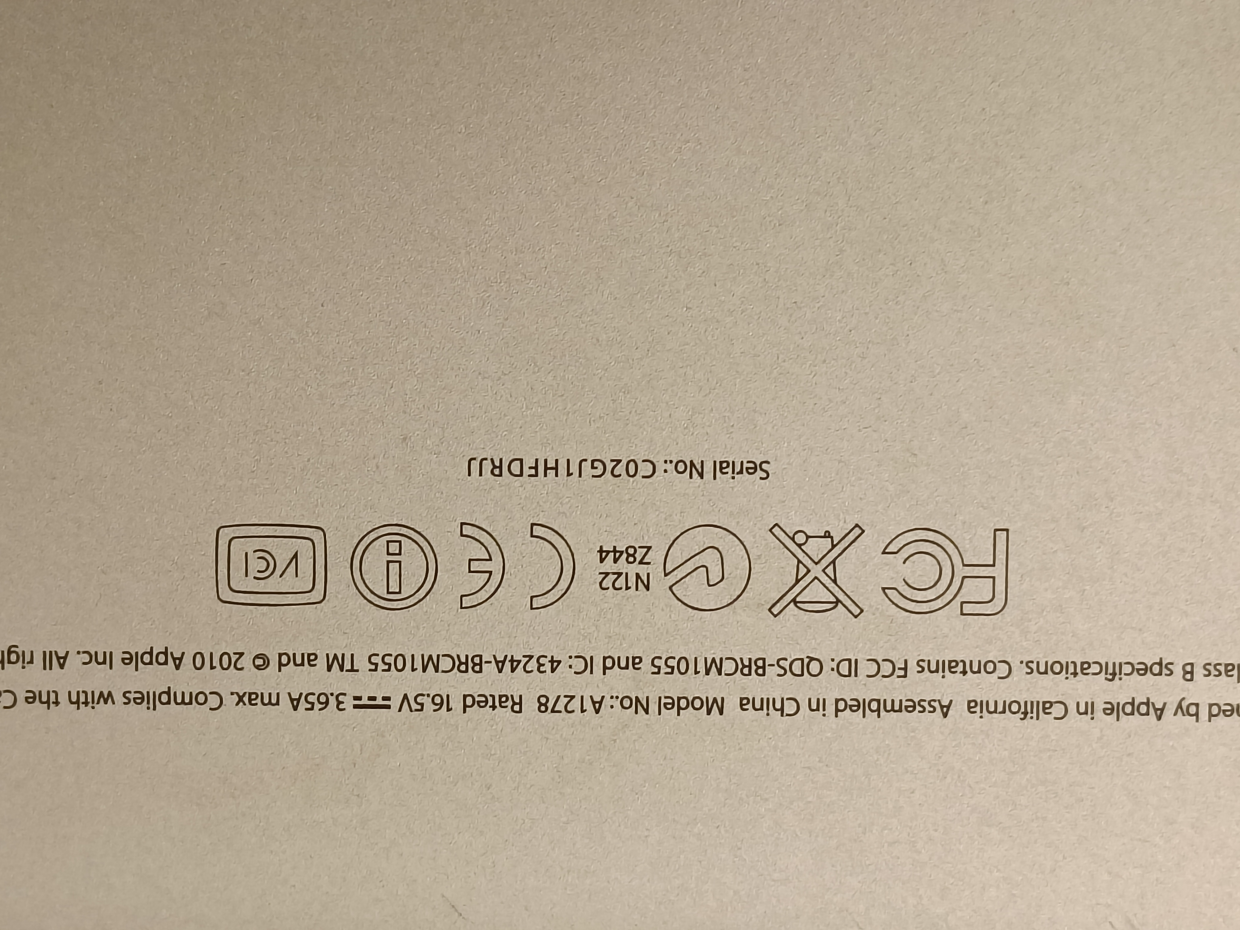 MacBook Pro A1278